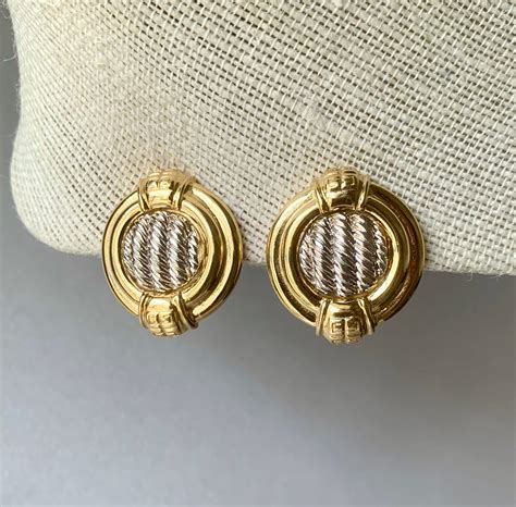 1975 givenchy necklace|vintage givenchy clip on earrings.